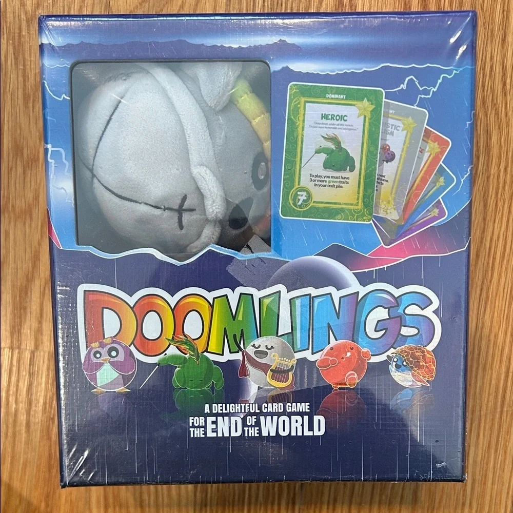 Doomlings Card Game with Plush